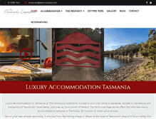 Tablet Screenshot of peninsulatas.com